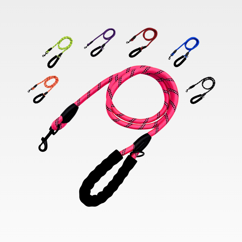KOIPET 5ft Rope Leash reflective strip